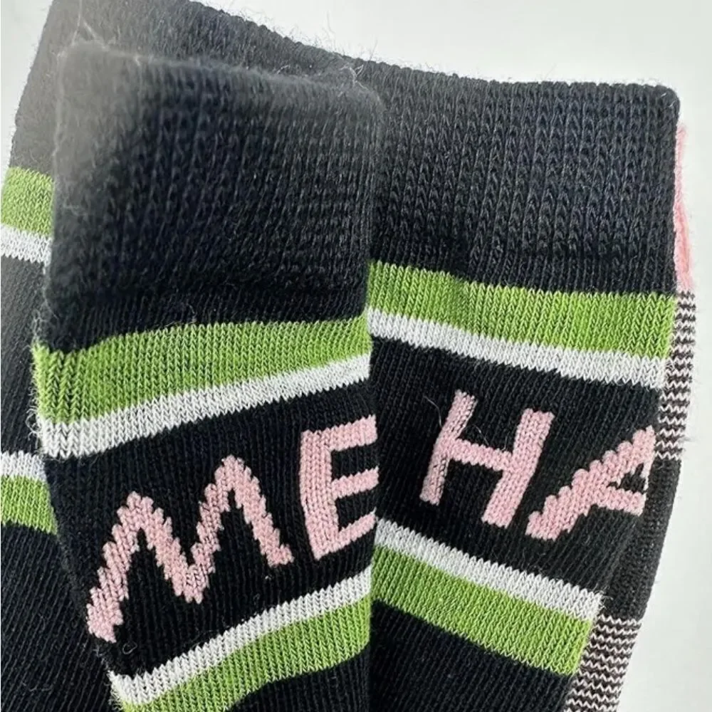 Pack of 3 Kate Spade Shortie Crew Socks Happy Theme NWT